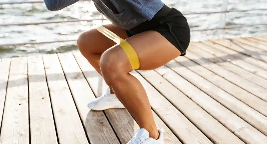 Resistance Band Leg Workout