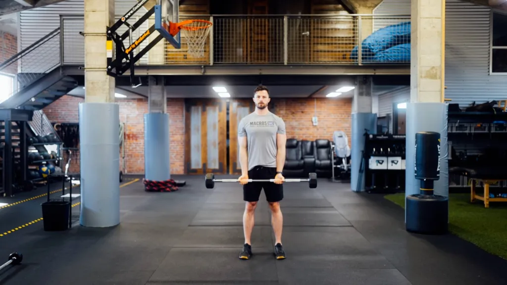 close-grip-barbell-curl-poster