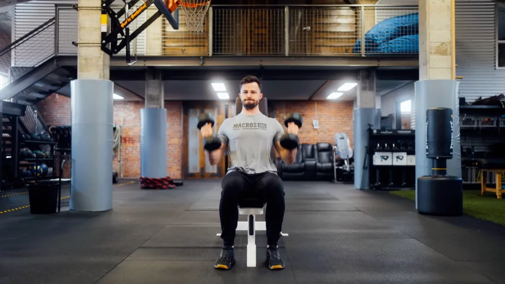 dumbbell-shoulder-press-poster